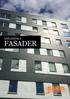 KERAMISKA FASADER. Framsidan: Båghuset i Fredriksdal, ÅWL arkitekter