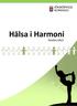 Hälsa i Harmoni. Studiecirkel