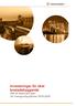 Investeringar för ökat bostadsbyggande PM till Nationell plan för transportsystemet