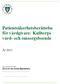 Patientsäkerhetsberättelse för vårdgivare: Kulltorps vård- och omsorgsboende