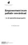 Empowerment inom palliativ omvårdnad