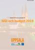 KF 9 F dec Uppsala-Alliansens yrkanden till. Mål och budget 2019