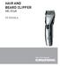 HAIR AND BEARD CLIPPER MC 3140 SVENSKA