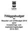 Tilläggsbudget för Resultat- och driftbudget 2018 samt Investerings- och exploateringsbudget
