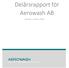 Delårsrapport för Aerowash AB