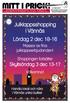 Julklappsshopping i Vännäs Lördag 2 dec 10-16