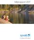 Innehåll MILJÖRAPPORT 2017 BILAGOR