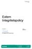 Extern Integritetspolicy