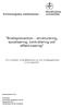 Brottsprevention - strukturering, socialisering, kontrollering och effektivisering