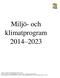 Miljö- och klimatprogram