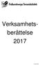 Verksamhets- berättelse 2017