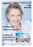 KARLSKRONA AUG. Öppettider kl SENIOREVENT. Arja Saijonmaa: Vitalitet har ingen ålder. Karlskrona Seniorfestival på Stortorget