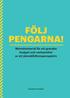 FÖLJ PENGARNA! Metodmaterial för att granska budget och verksamhet ur ett jämställdhetsperspektiv. Sveriges Kvinnolobby