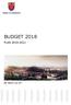 BUDGET 2018 PLAN KF