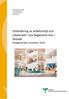 VGR Analys 2018:29 Koncernkontoret Utvärdering av arbetsmiljö och arbetssätt i nya Regionens hus i Skövde Nulägesanalys november 2018