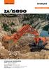 ZAXIS-6-serien HYDRAULISK GRÄVMASKIN