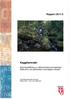 Kagghamraån. Rapport 2011:2. Sammanställning av vattenkemiska provtagningar och jämförelser med tidigare resultat