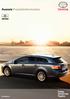 Avensis Produktinformation