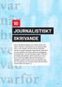 10 JOURNALISTISKT SKRIVANDE