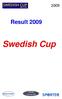 Result Swedish Cup