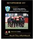 MATCHPROGRAM Damallsvenskan Valhalla IP Söndag 1:e Oktober kl. 14:00 Kopparbergs/Göteborg FC vs Kvarnsveden