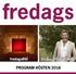 fredagsbio fredagsförfattare PROGRAM HÖSTEN 2018