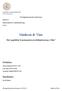 Madison & Vine. Hur uppfattar konsumenter produktplacering i film? Författare. Handledare