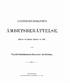 JUSTITIEOMBUDSMANNENS ÄMBETSBERÄTTELSE, afgifven vid lagtima riksmötet år 1903; samt. T ryckfri hetskom m itterades berättelse.