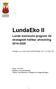 LundaEko II. Lunds kommuns program för ekologiskt hållbar utveckling
