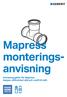 Mapress monteringsanvisning