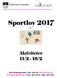 Sportlov 2017 Vecka 7