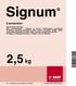 Signum. 2,5 kg. Svampmedel