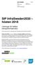 SIP InfraSweden2030 hösten 2018