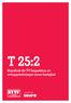 T 25:2 Handbok för TV-Inspektion av avloppsledningar inom fastighet