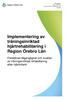 Implementering av träningsinriktad hjärtrehabilitering i Region Örebro Län