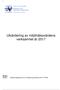 Utvärdering av miljöhälsovårdens verksamhet år 2017