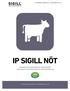 IP STANDARD VERSION 2016:1 GILTIG FRÅN IP SIGILL NÖT