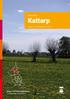 Delområde. Kattarp. Antagen av kommunfullmäktige 12 juni Natur- och kulturmiljöprogram. helsingborg.se/naturochkultur