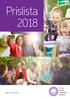Prislista 2018 Gäl er från 15 april