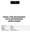 REGEL FÖR BEVARANDE AV ELEKTRONISKA HANDLINGAR