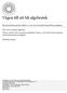 Vägen till att bli algebraisk
