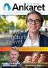 Ankaret. HÖSTENS PROGRAM s. 9. Möt Fredrik Åkesson ny butiksledare s. 6 Sommarens läger s. 3 NR 3-18 SEPT-DEC