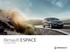 Renault ESPACE. Instruktionsbok