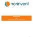 ÅRSREDOVISNING NorInvent AB (Publ)