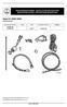 Saab 9-3 B284 M Monteringsanvisning MONTERINGSANVISNING INSTALLATION INSTRUCTIONS MONTAGEANLEITUNG INSTRUCTIONS DE MONTAGE.