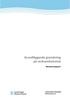 Grundläggande granskning på verksamhetsnivå. Revisionsrapport. LANDSTINGETS REVISORER Revisionskontoret