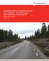 MILJÖKONSEKVENSBESKRIVNING Väg 805 Randijaur - Seitevarekorsningen Jokkmokks kommun, Norrbottens län. Objektnummer