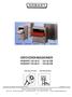 GROVDISKMASKINER HOBART UX-30 E / UX-30 EB HOBART UX-60 E / UX-60 EB