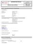 SÄKERHETSDATABLAD. : Tetrafluoroethan (R134a) : NOAL_0133. AVSNITT 1: Namnet på ämnet/blandningen och bolaget/företaget. AVSNITT 2: Farliga egenskaper