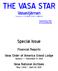 THE VASA STAR. Vasastjärnan. Special Issue. Financial Reports Vasa Order of America Grand Lodge. Vasa National Archives. January 1 December 31, 2012